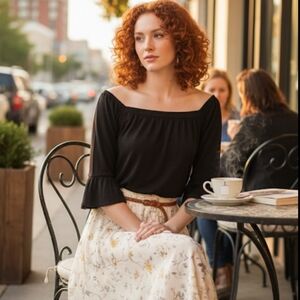 NEW Michael Kors Black Women's Top /Size : Small